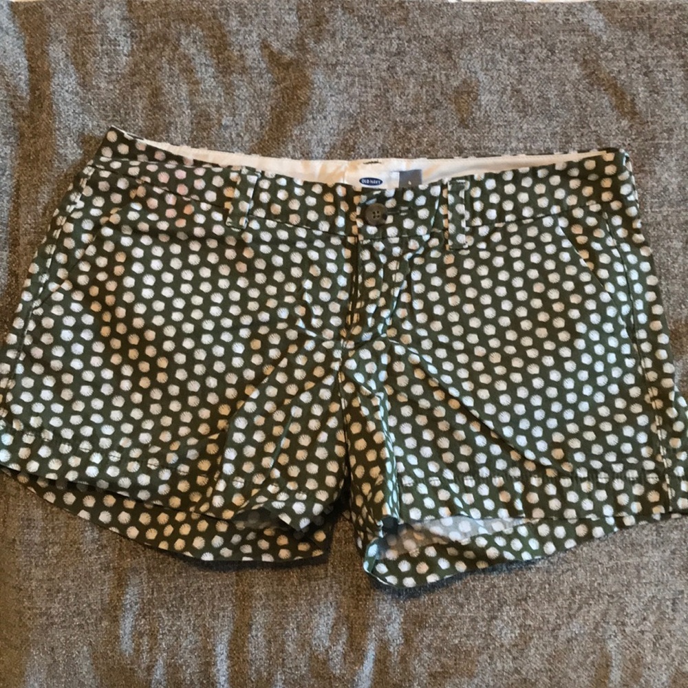 Green Patterned Old Navy Shorts